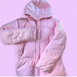 SOLD!!!!! POLO RALPH LAUREN- girl down jacket winter coat bubblegum pink puffer